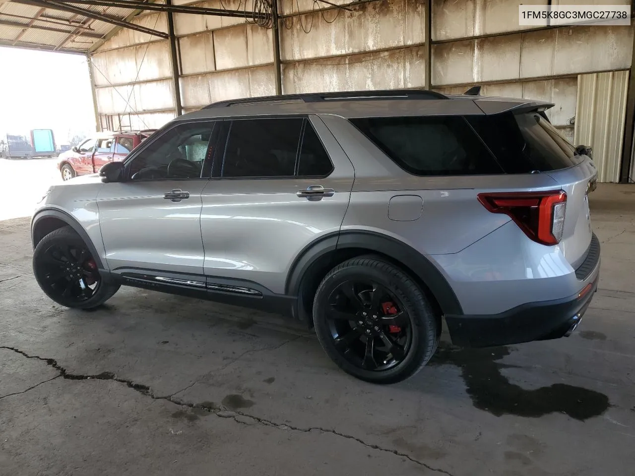 2021 Ford Explorer St VIN: 1FM5K8GC3MGC27738 Lot: 72972754