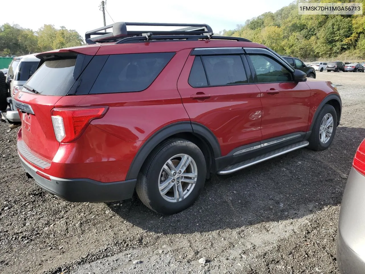 2021 Ford Explorer Xlt VIN: 1FMSK7DH1MGA56713 Lot: 72976464