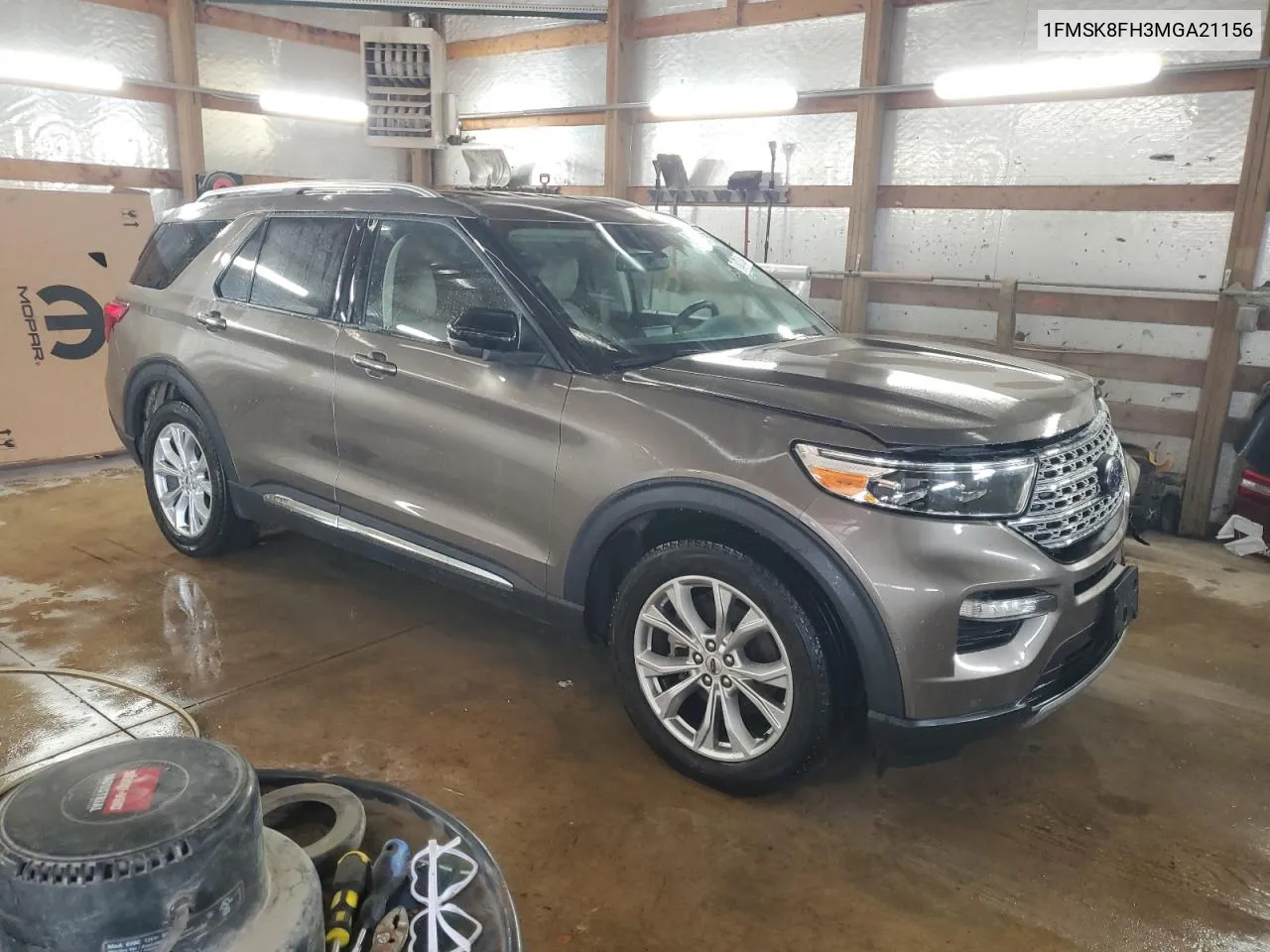 2021 Ford Explorer Limited VIN: 1FMSK8FH3MGA21156 Lot: 73001004