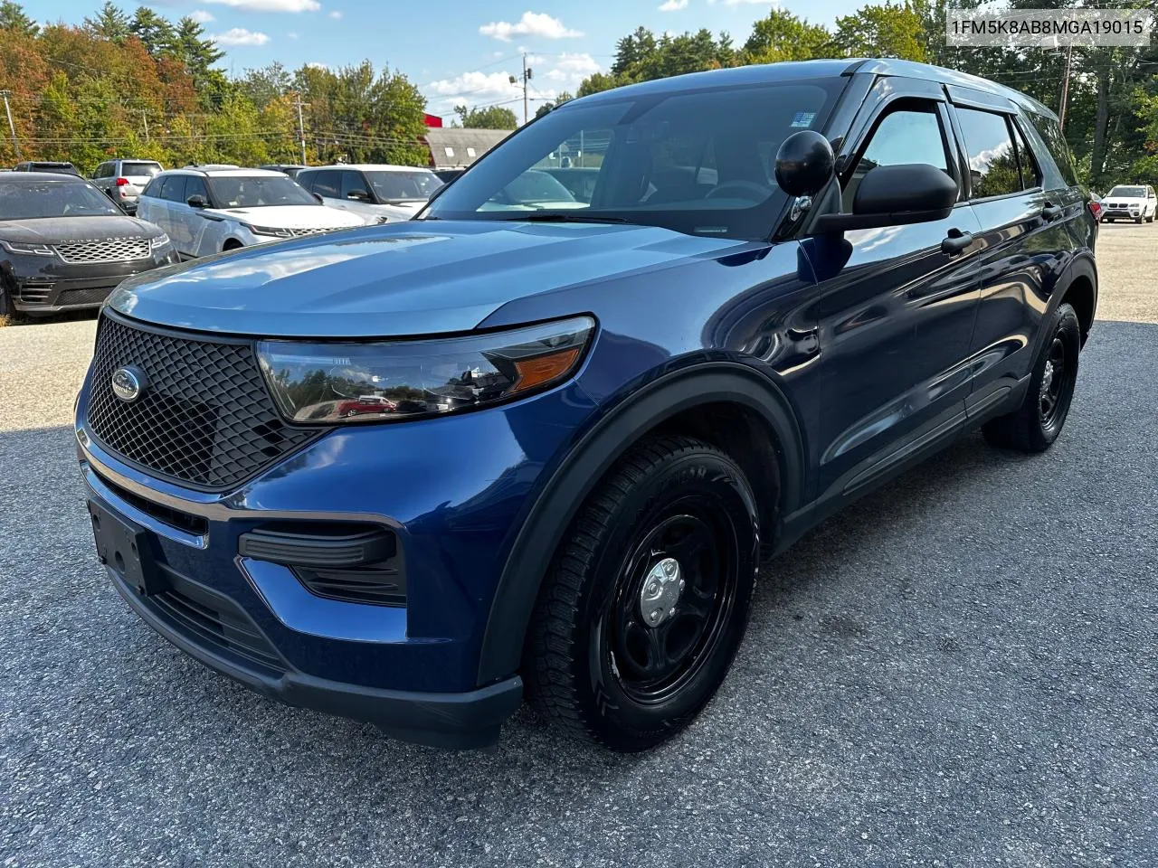 2021 Ford Explorer Police Interceptor VIN: 1FM5K8AB8MGA19015 Lot: 73230524