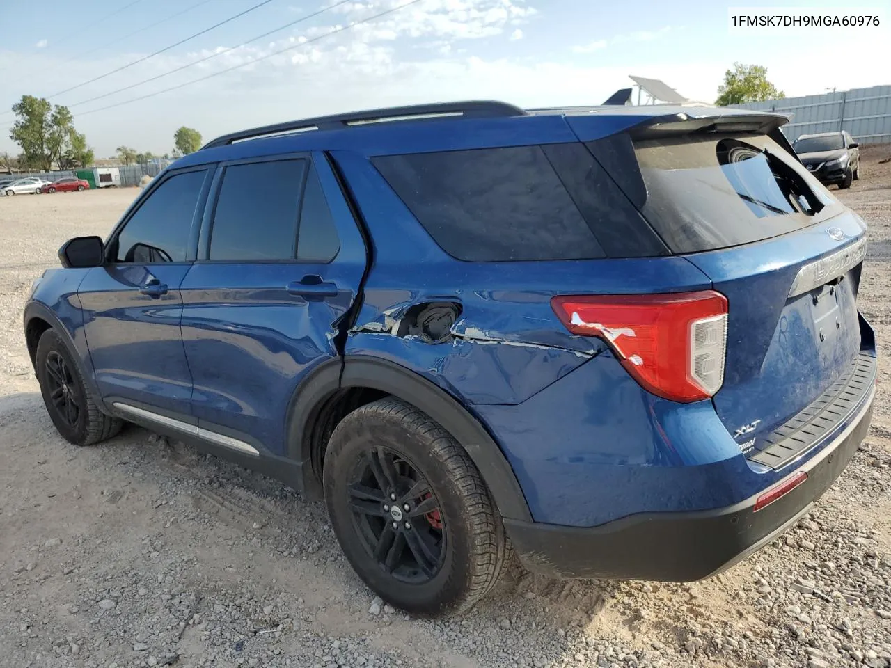 2021 Ford Explorer Xlt VIN: 1FMSK7DH9MGA60976 Lot: 73764874