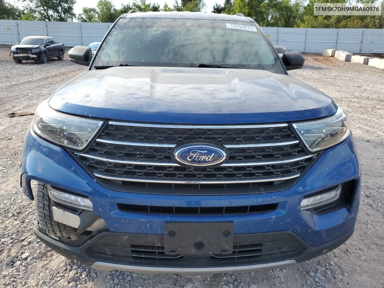 2021 Ford Explorer Xlt VIN: 1FMSK7DH9MGA60976 Lot: 73764874