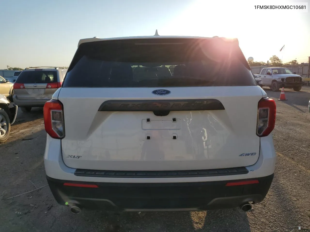 2021 Ford Explorer Xlt VIN: 1FMSK8DHXMGC10681 Lot: 73811384