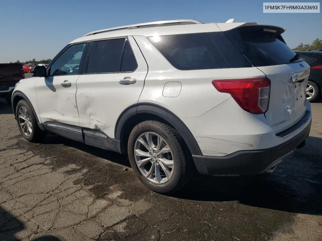 2021 Ford Explorer Limited VIN: 1FMSK7FH9MGA33693 Lot: 73860704