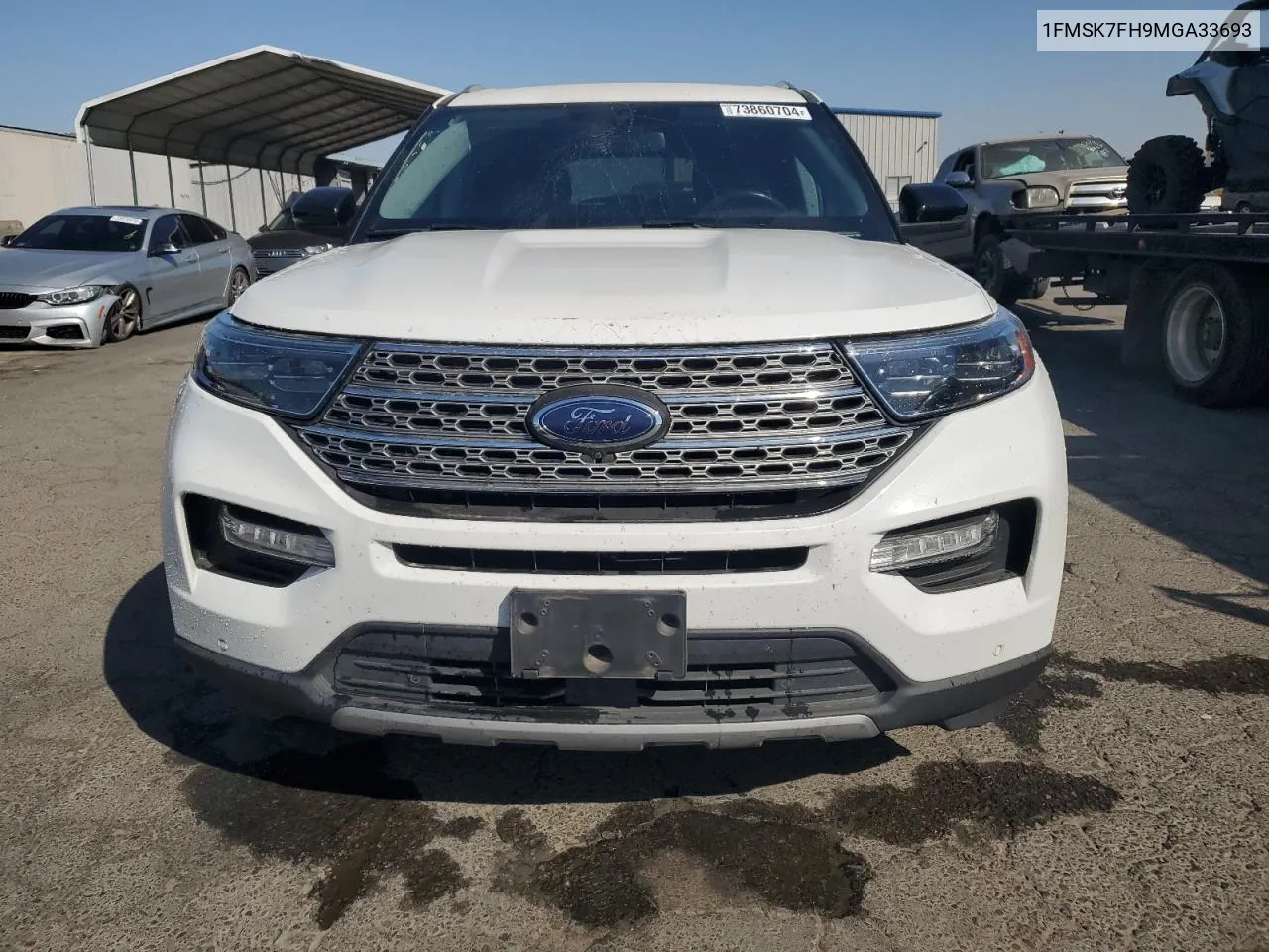 2021 Ford Explorer Limited VIN: 1FMSK7FH9MGA33693 Lot: 73860704