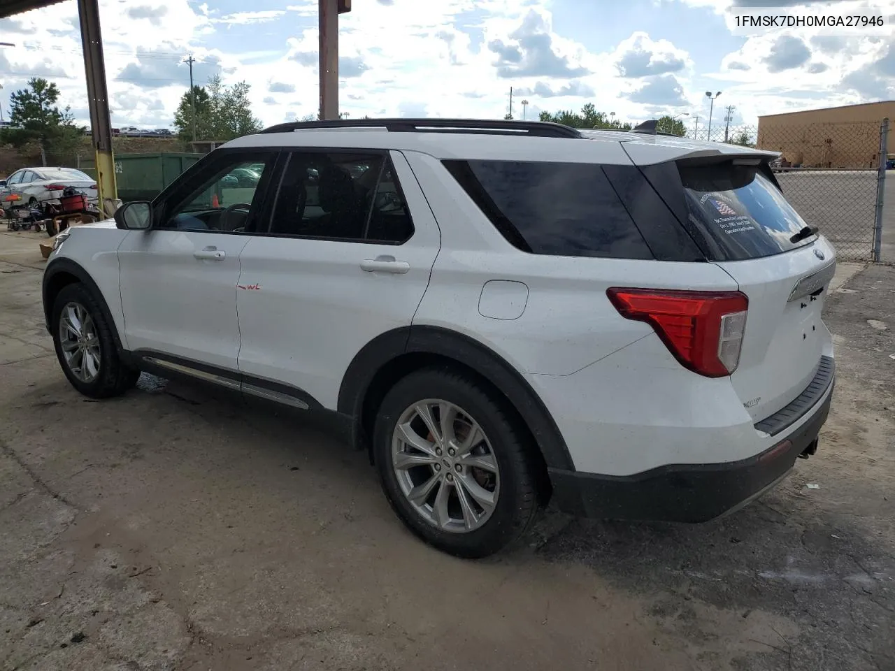 2021 Ford Explorer Xlt VIN: 1FMSK7DH0MGA27946 Lot: 73995784