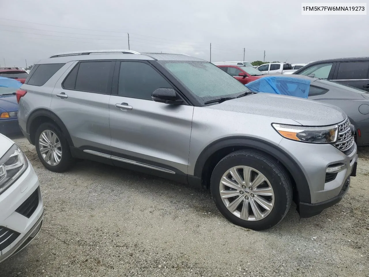 2021 Ford Explorer Limited VIN: 1FM5K7FW6MNA19273 Lot: 74114654