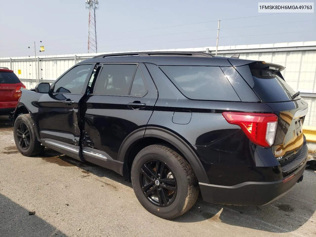 2021 Ford Explorer Xlt VIN: 1FMSK8DH6MGA49763 Lot: 74203974