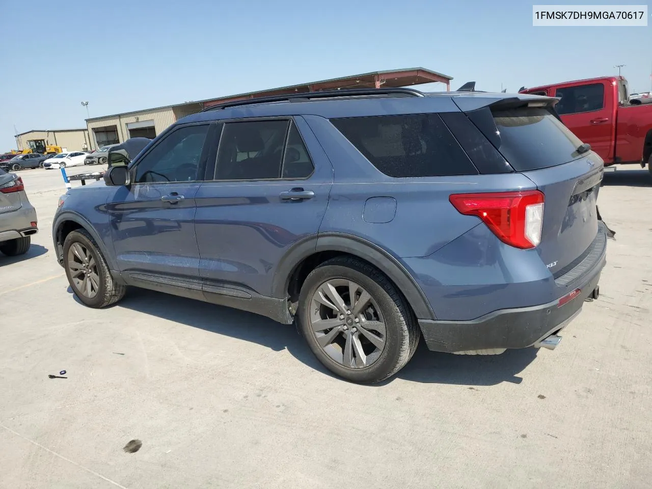 2021 Ford Explorer Xlt VIN: 1FMSK7DH9MGA70617 Lot: 74260704