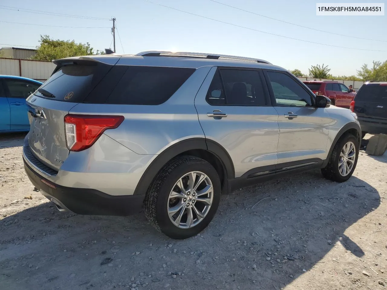 2021 Ford Explorer Limited VIN: 1FMSK8FH5MGA84551 Lot: 74288684