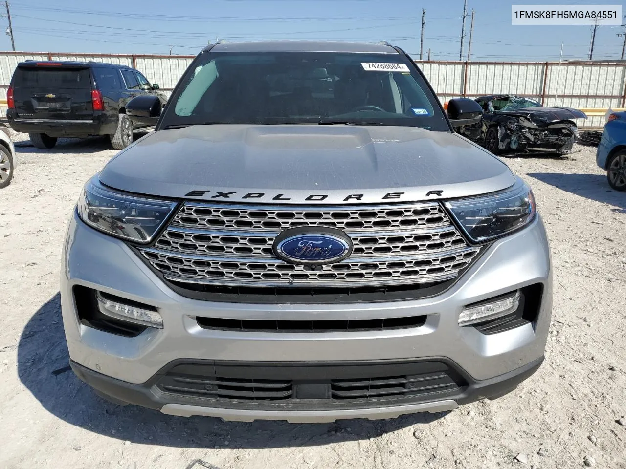 2021 Ford Explorer Limited VIN: 1FMSK8FH5MGA84551 Lot: 74288684