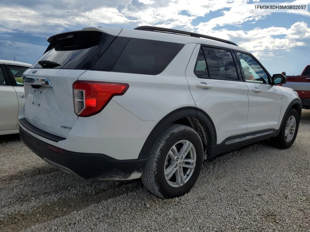 2021 Ford Explorer Xlt VIN: 1FMSK8DH8MGB02057 Lot: 74385234