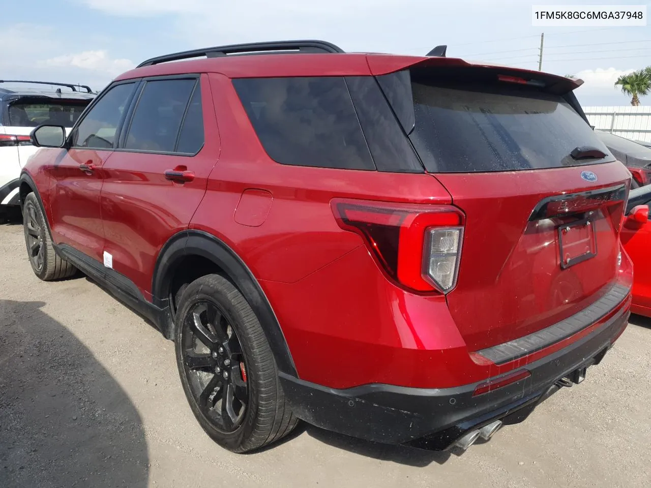 2021 Ford Explorer St VIN: 1FM5K8GC6MGA37948 Lot: 74576924