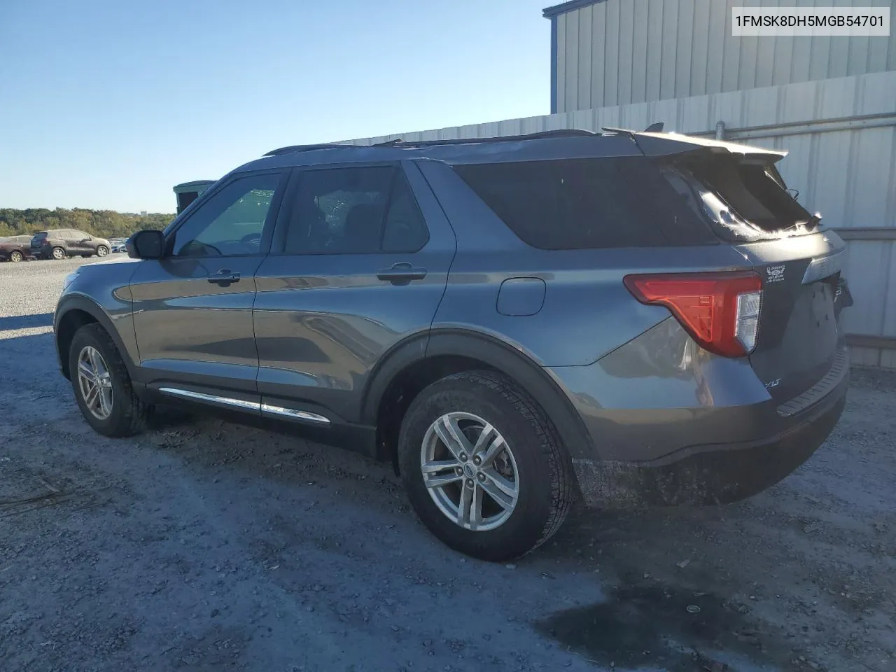 2021 Ford Explorer Xlt VIN: 1FMSK8DH5MGB54701 Lot: 75118634