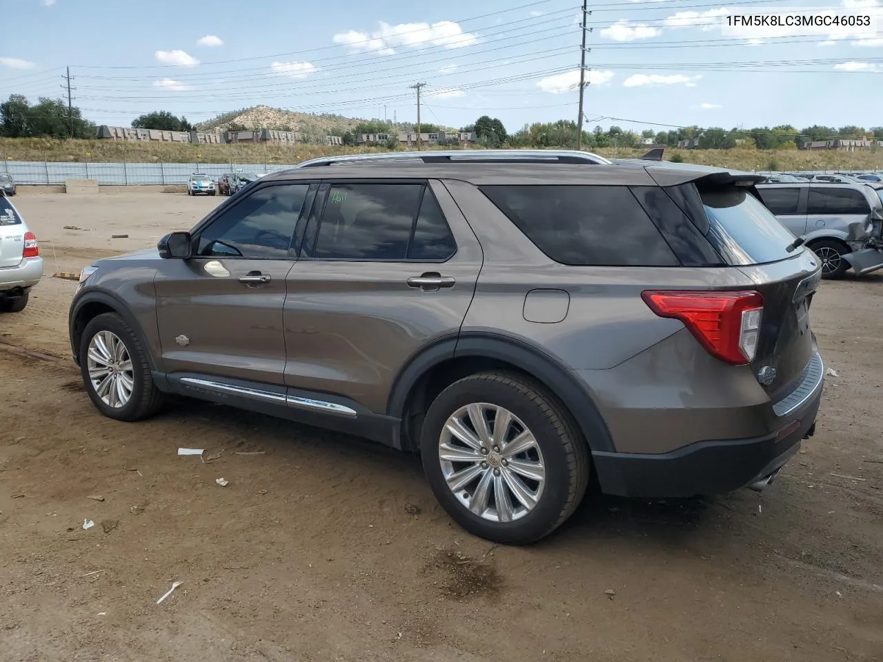 2021 Ford Explorer King Ranch VIN: 1FM5K8LC3MGC46053 Lot: 75222544