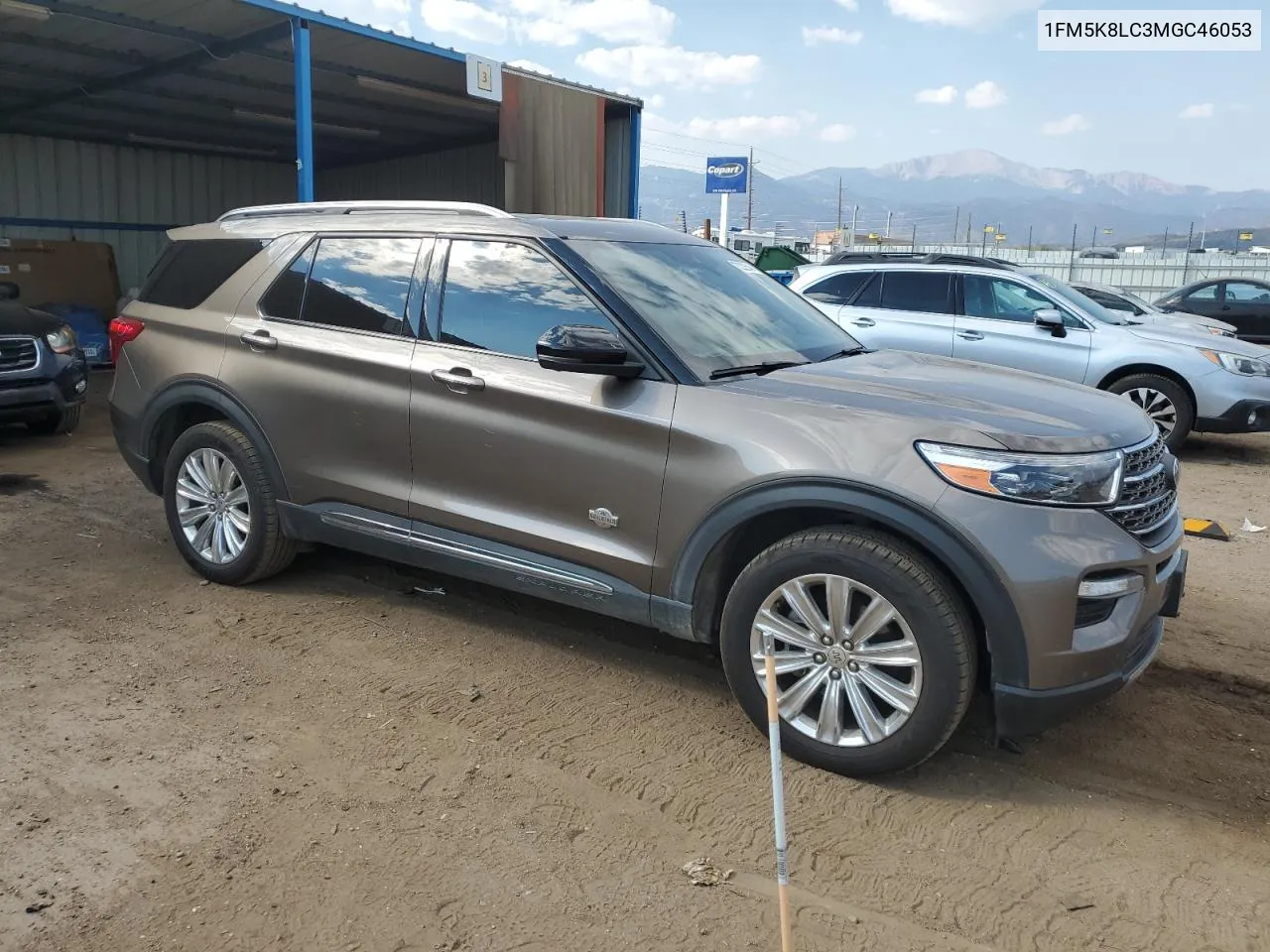 2021 Ford Explorer King Ranch VIN: 1FM5K8LC3MGC46053 Lot: 75222544