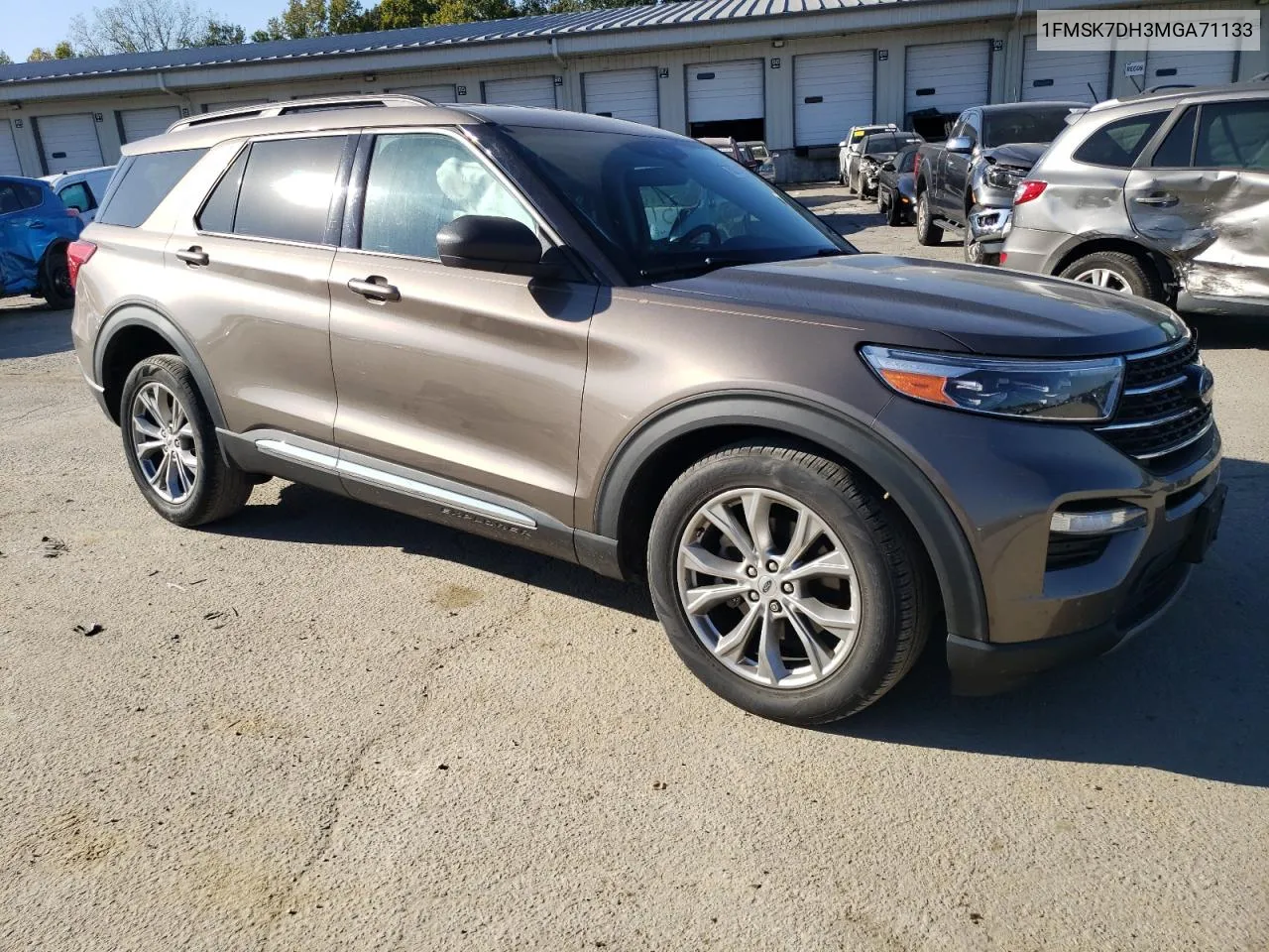 2021 Ford Explorer Xlt VIN: 1FMSK7DH3MGA71133 Lot: 75351424