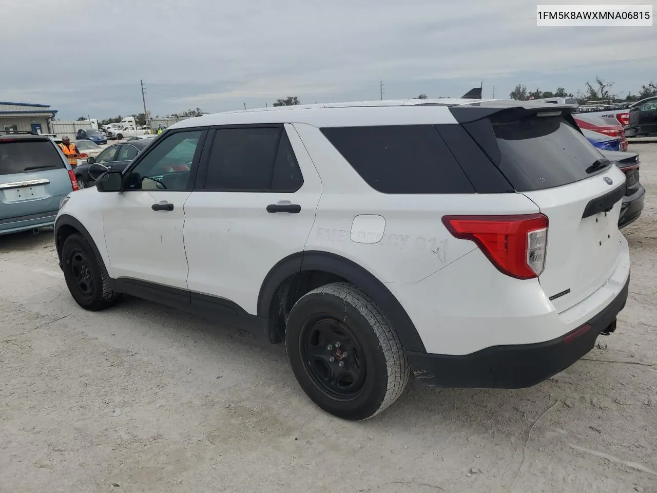 2021 Ford Explorer Police Interceptor VIN: 1FM5K8AWXMNA06815 Lot: 75791384