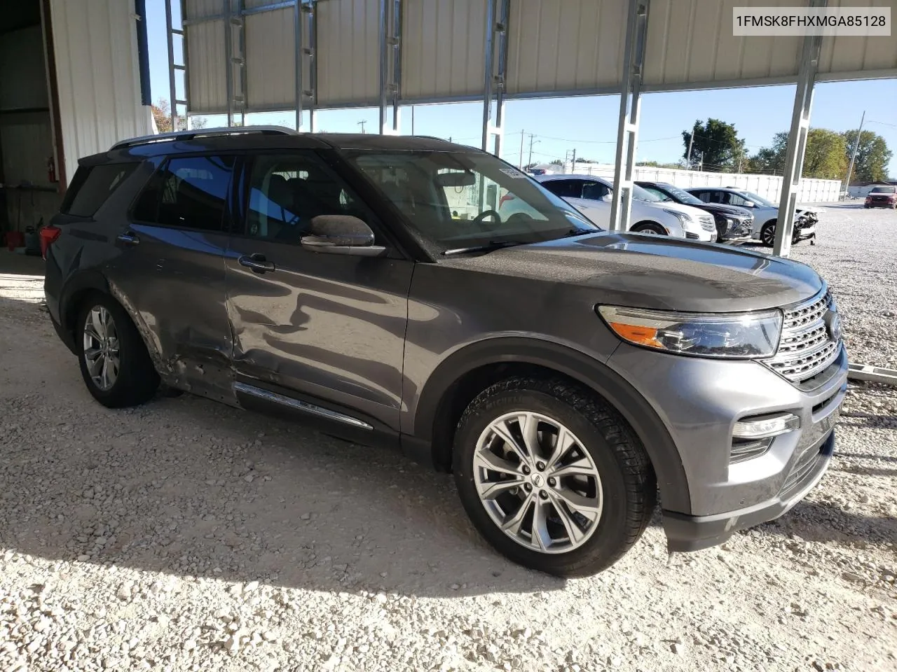 2021 Ford Explorer Limited VIN: 1FMSK8FHXMGA85128 Lot: 75935454