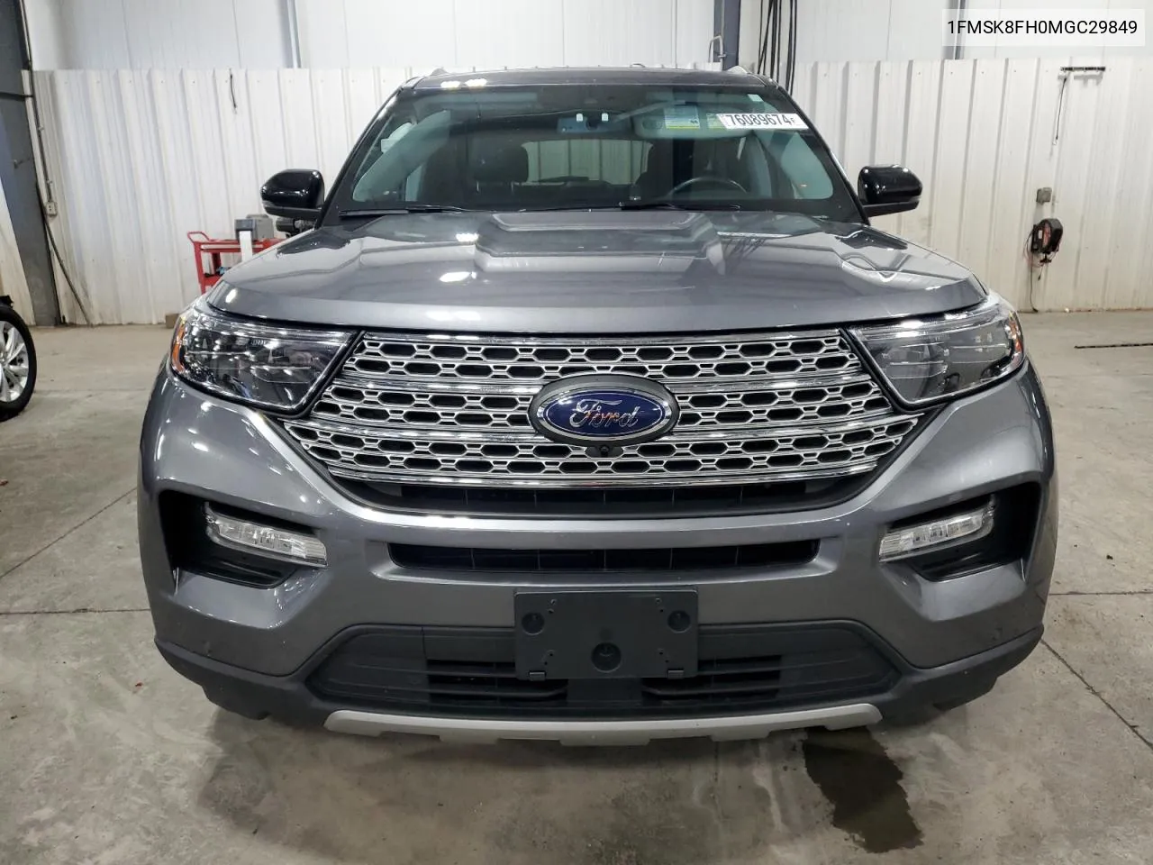 2021 Ford Explorer Limited VIN: 1FMSK8FH0MGC29849 Lot: 76089674