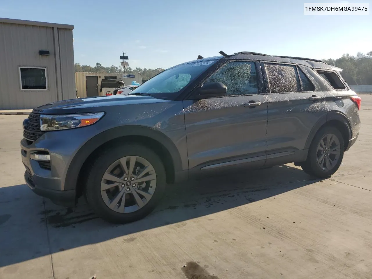 2021 Ford Explorer Xlt VIN: 1FMSK7DH6MGA99475 Lot: 76263714