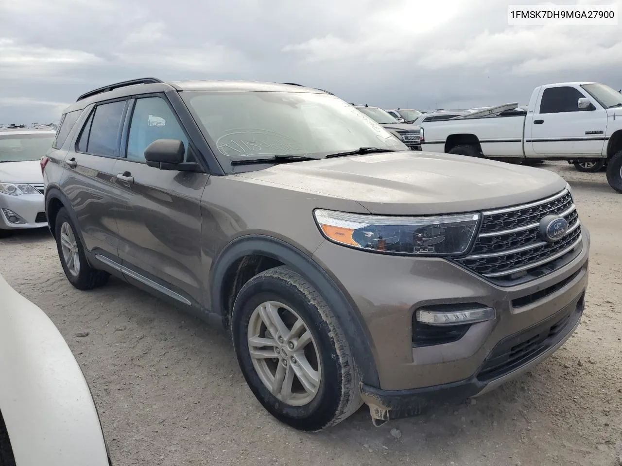 2021 Ford Explorer Xlt VIN: 1FMSK7DH9MGA27900 Lot: 76403934