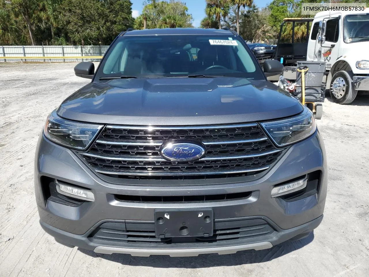 2021 Ford Explorer Xlt VIN: 1FMSK7DH6MGB57830 Lot: 76467024