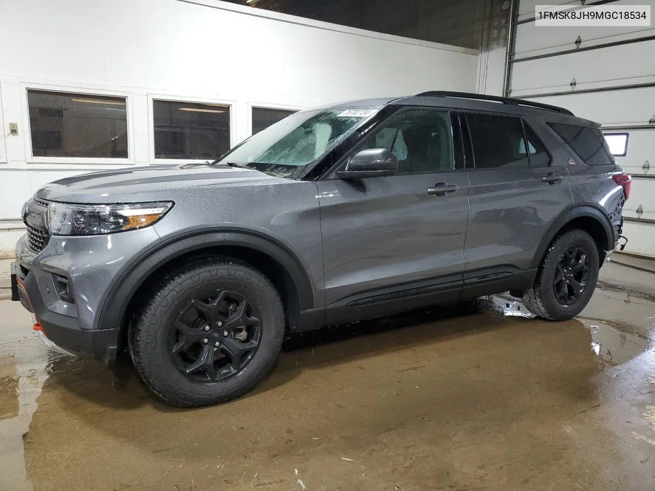 2021 Ford Explorer Timberline VIN: 1FMSK8JH9MGC18534 Lot: 76702734