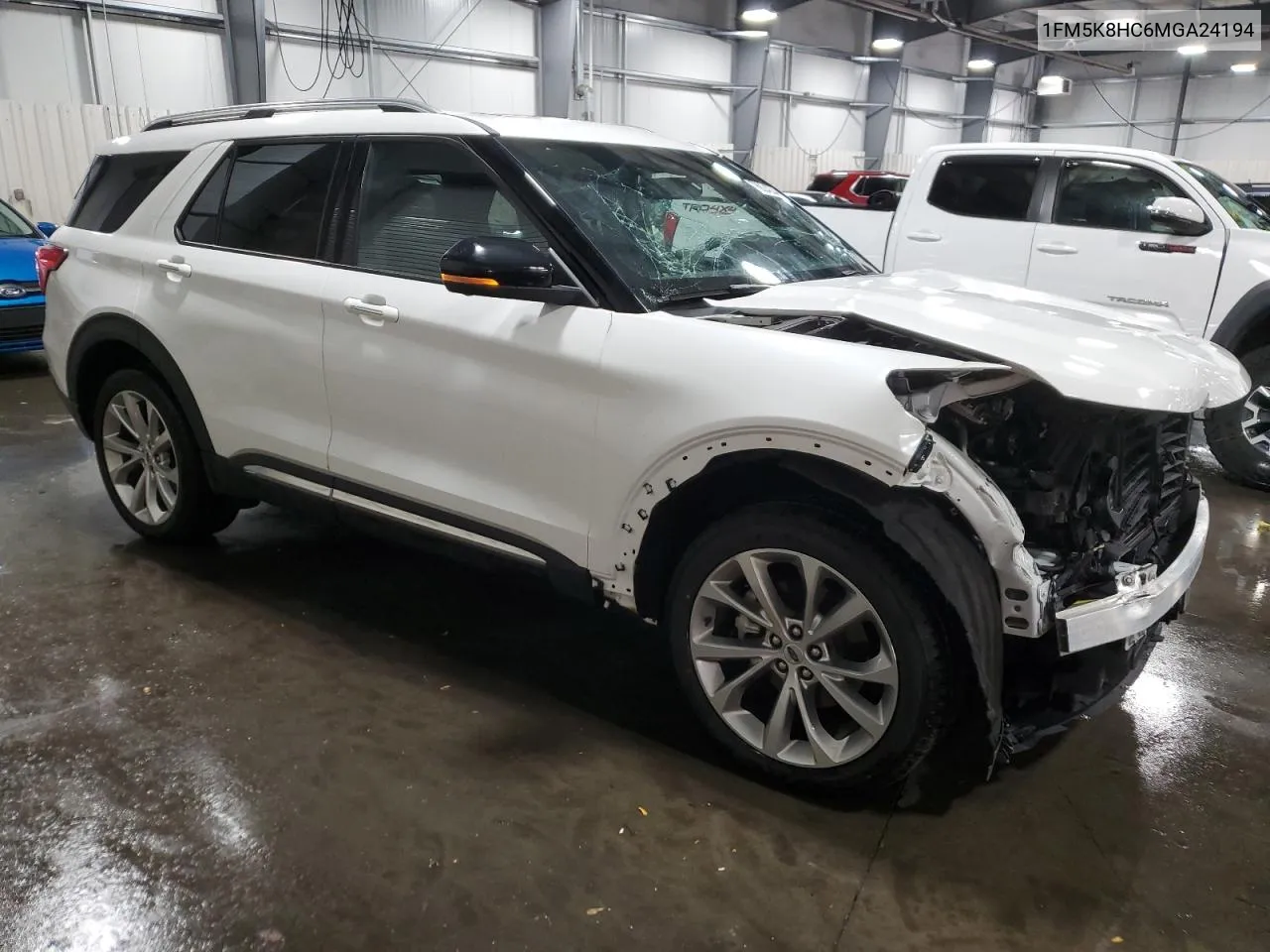 2021 Ford Explorer Platinum VIN: 1FM5K8HC6MGA24194 Lot: 76924224