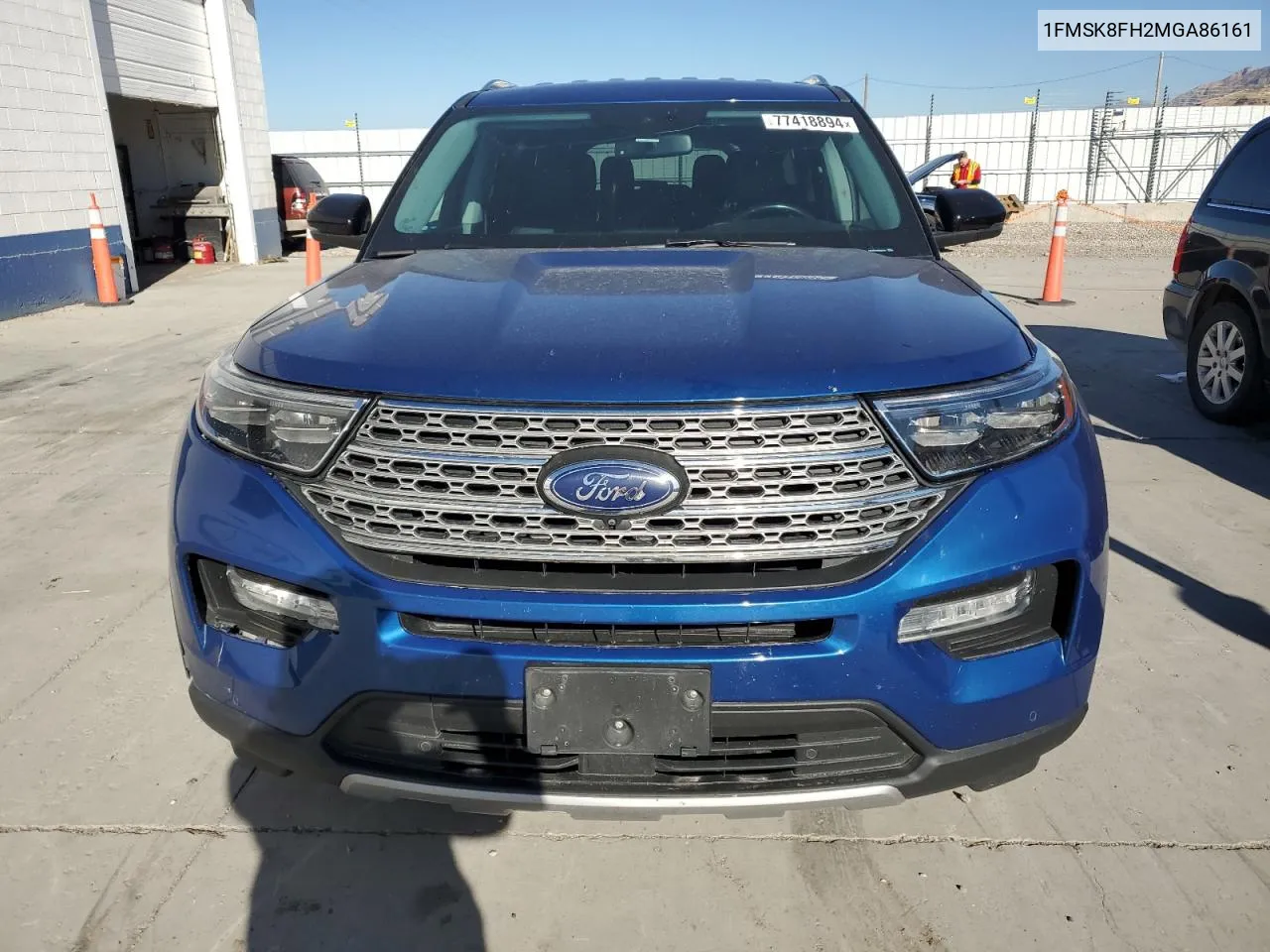 2021 Ford Explorer Limited VIN: 1FMSK8FH2MGA86161 Lot: 77418894