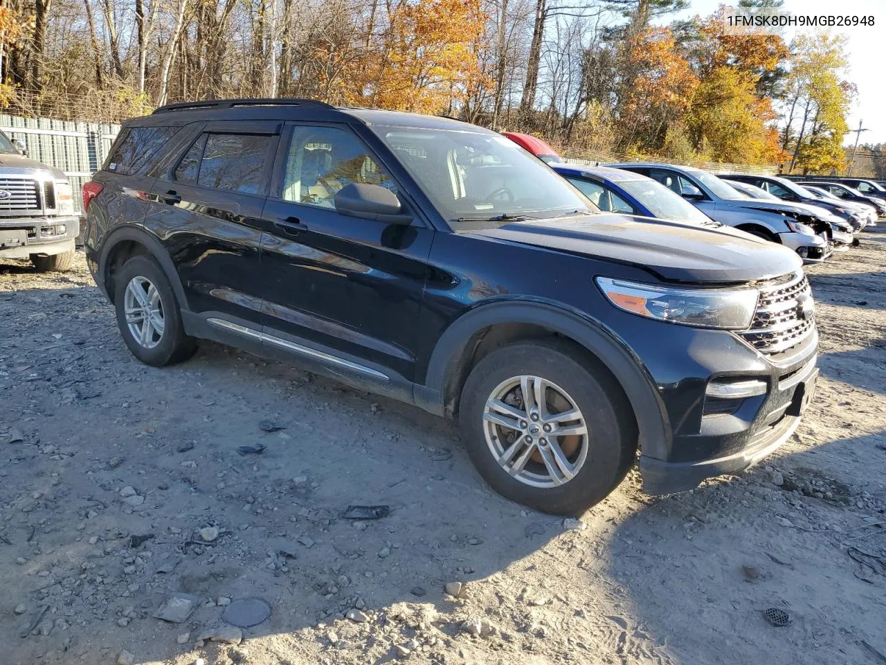 2021 Ford Explorer Xlt VIN: 1FMSK8DH9MGB26948 Lot: 77882084