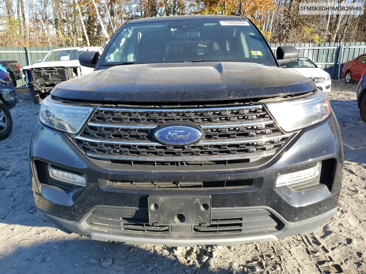 2021 Ford Explorer Xlt VIN: 1FMSK8DH9MGB26948 Lot: 77882084