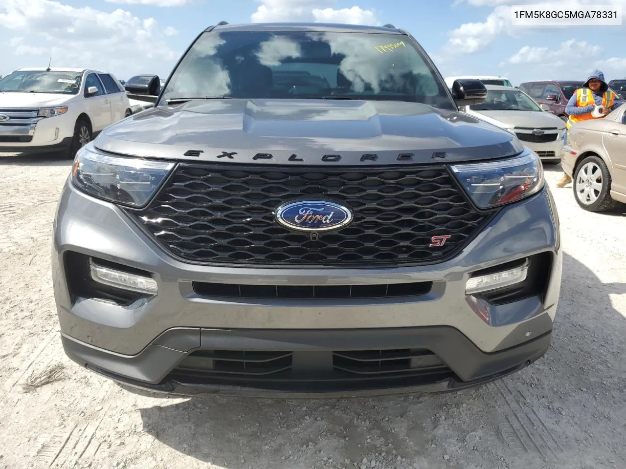 2021 Ford Explorer St VIN: 1FM5K8GC5MGA78331 Lot: 77935004