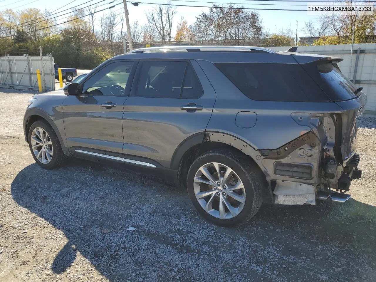 2021 Ford Explorer Platinum VIN: 1FM5K8HCXMGA13733 Lot: 78676244