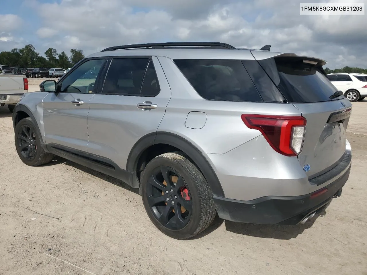 2021 Ford Explorer St VIN: 1FM5K8GCXMGB31203 Lot: 78707964