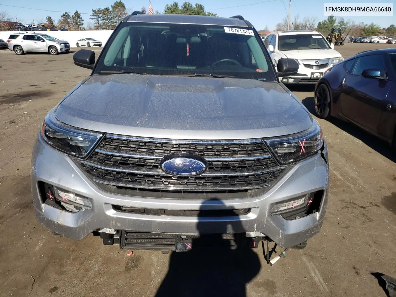 2021 Ford Explorer Xlt VIN: 1FMSK8DH9MGA66640 Lot: 78781324