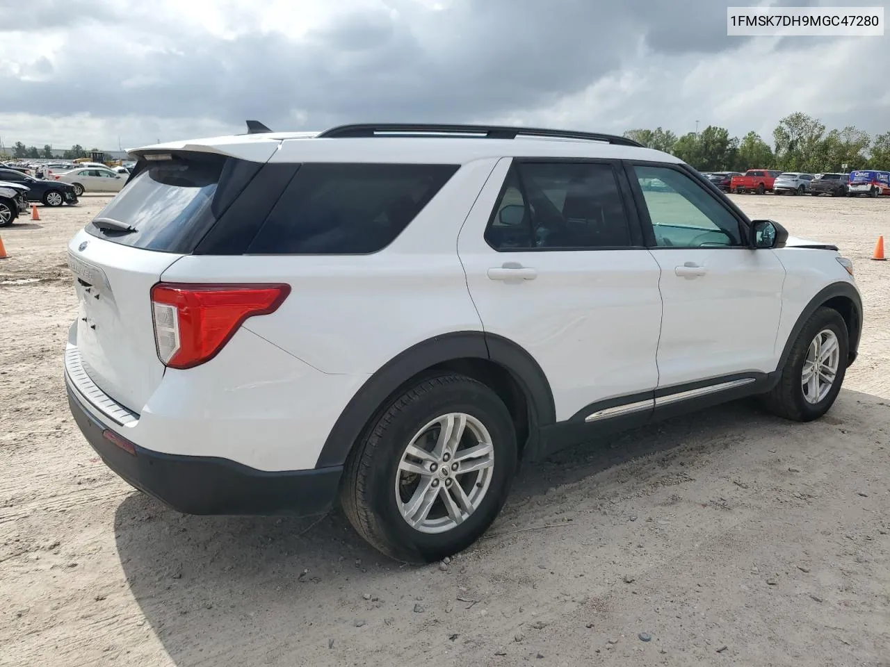 1FMSK7DH9MGC47280 2021 Ford Explorer Xlt