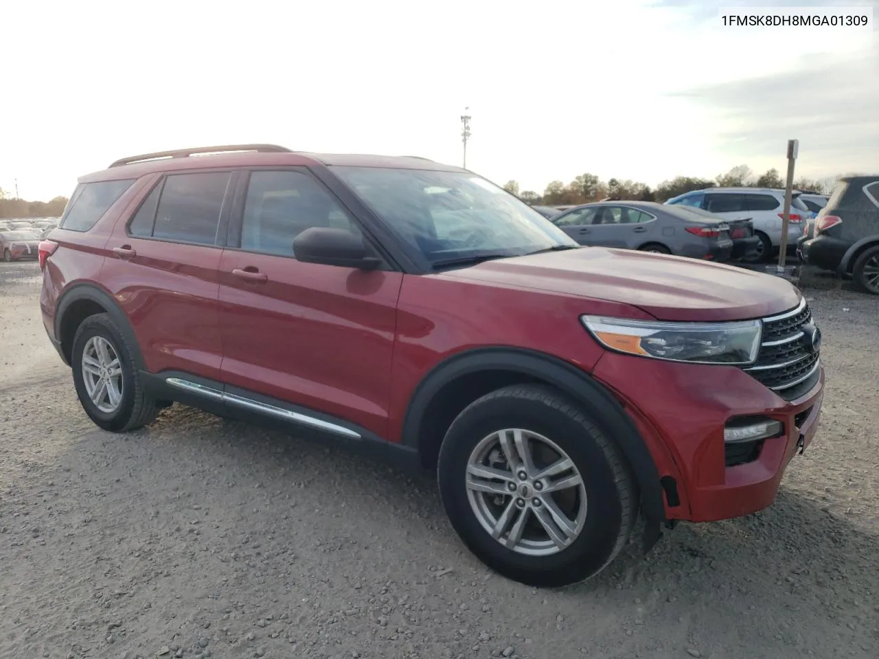 2021 Ford Explorer Xlt VIN: 1FMSK8DH8MGA01309 Lot: 78902804