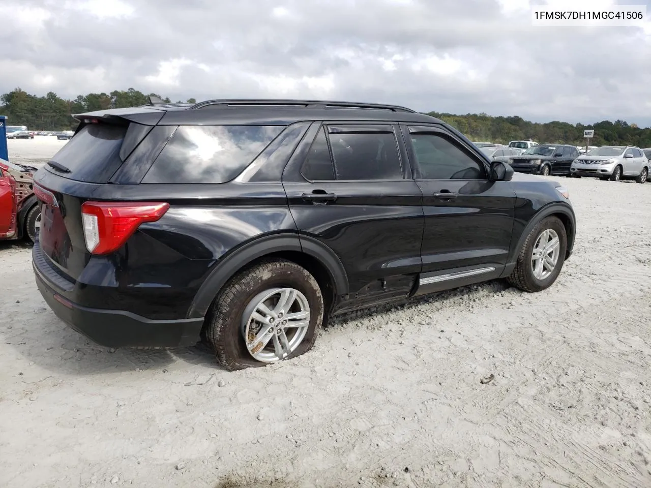 2021 Ford Explorer Xlt VIN: 1FMSK7DH1MGC41506 Lot: 79192564