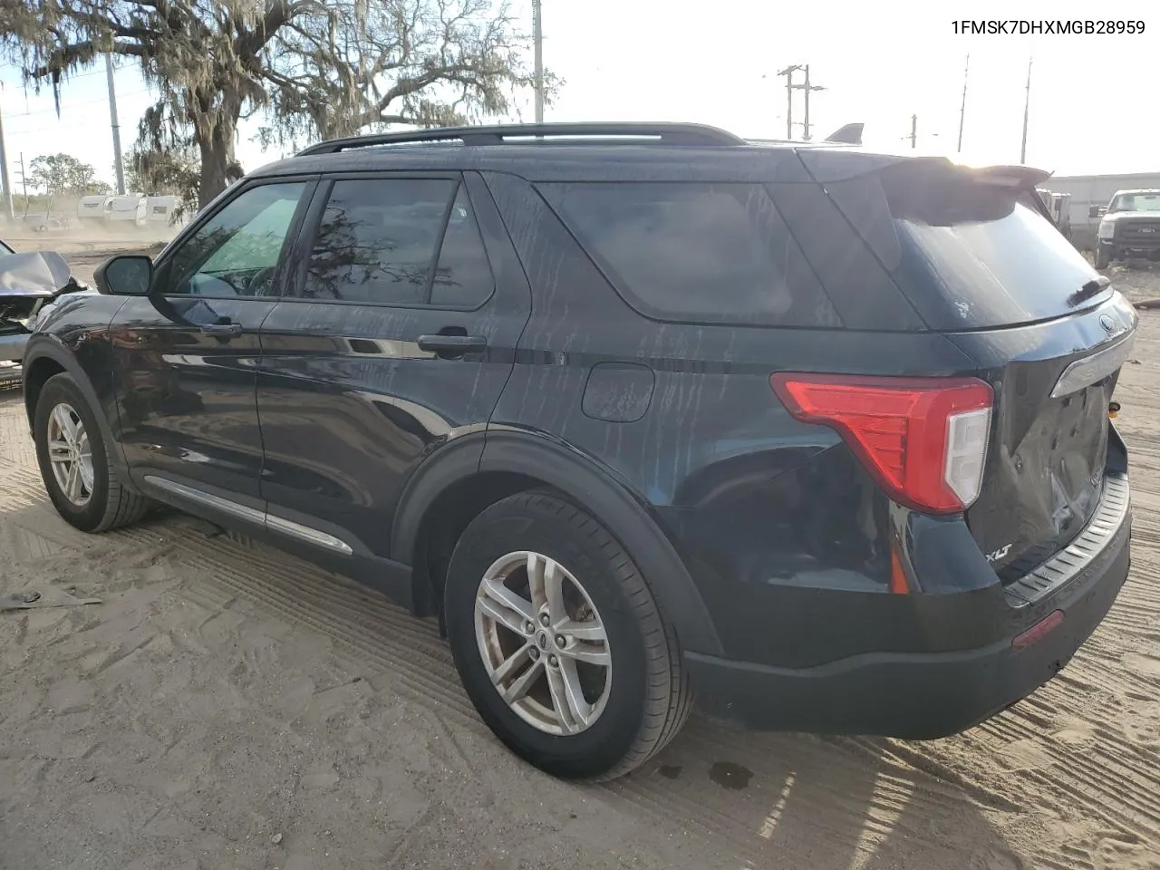 2021 Ford Explorer Xlt VIN: 1FMSK7DHXMGB28959 Lot: 81299444