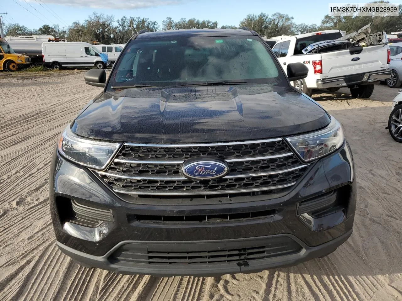 2021 Ford Explorer Xlt VIN: 1FMSK7DHXMGB28959 Lot: 81299444