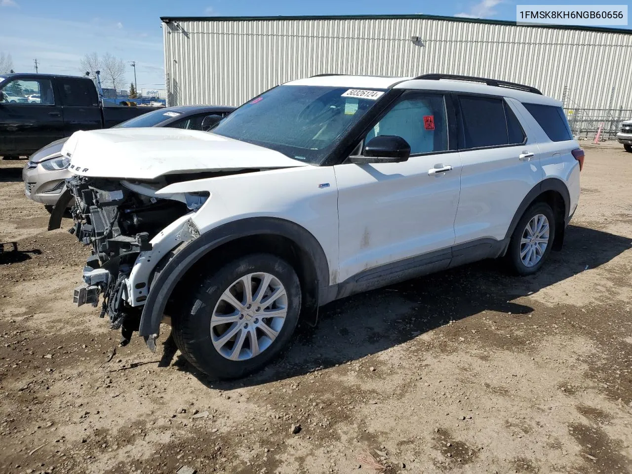 2022 Ford Explorer St-Line VIN: 1FMSK8KH6NGB60656 Lot: 50326124