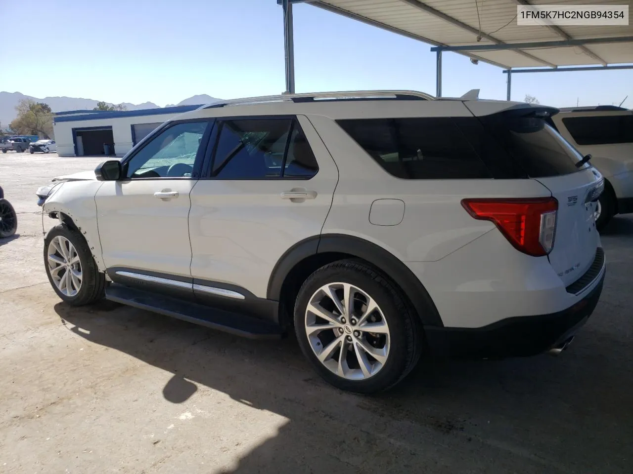 2022 Ford Explorer Platinum VIN: 1FM5K7HC2NGB94354 Lot: 50472534