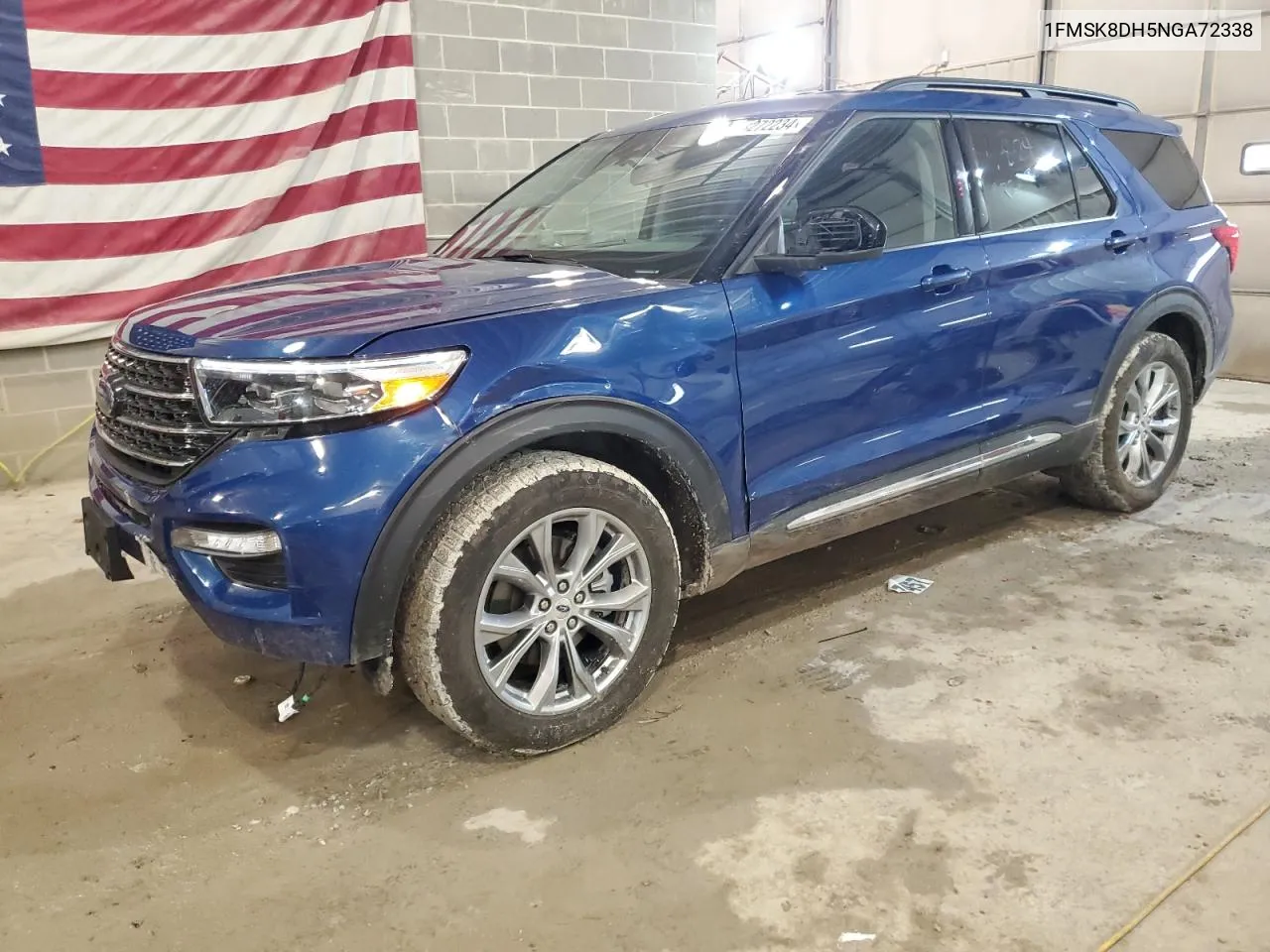 2022 Ford Explorer Xlt VIN: 1FMSK8DH5NGA72338 Lot: 53272234