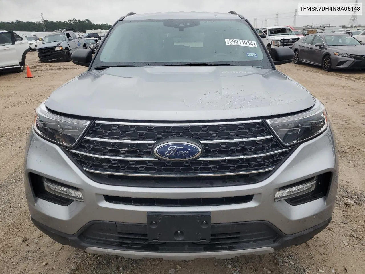 1FMSK7DH4NGA05143 2022 Ford Explorer Xlt