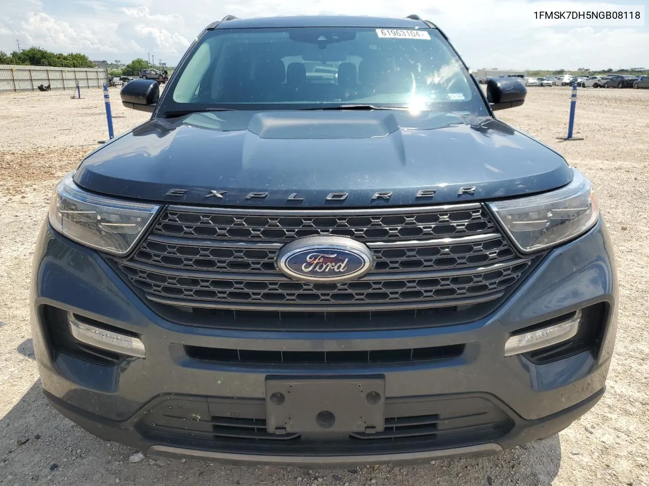 2022 Ford Explorer Xlt VIN: 1FMSK7DH5NGB08118 Lot: 61963104