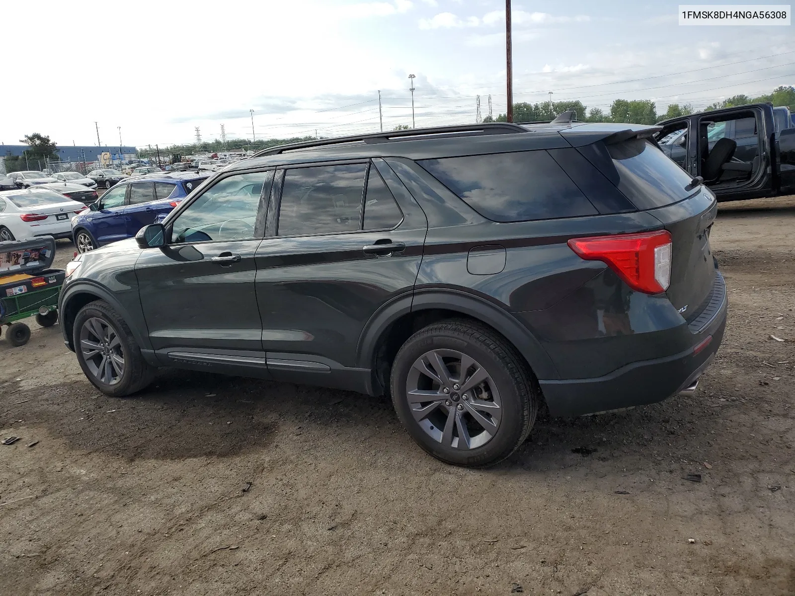 1FMSK8DH4NGA56308 2022 Ford Explorer Xlt