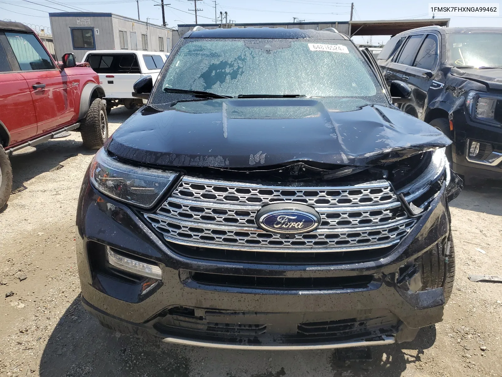 2022 Ford Explorer Limited VIN: 1FMSK7FHXNGA99462 Lot: 64816524