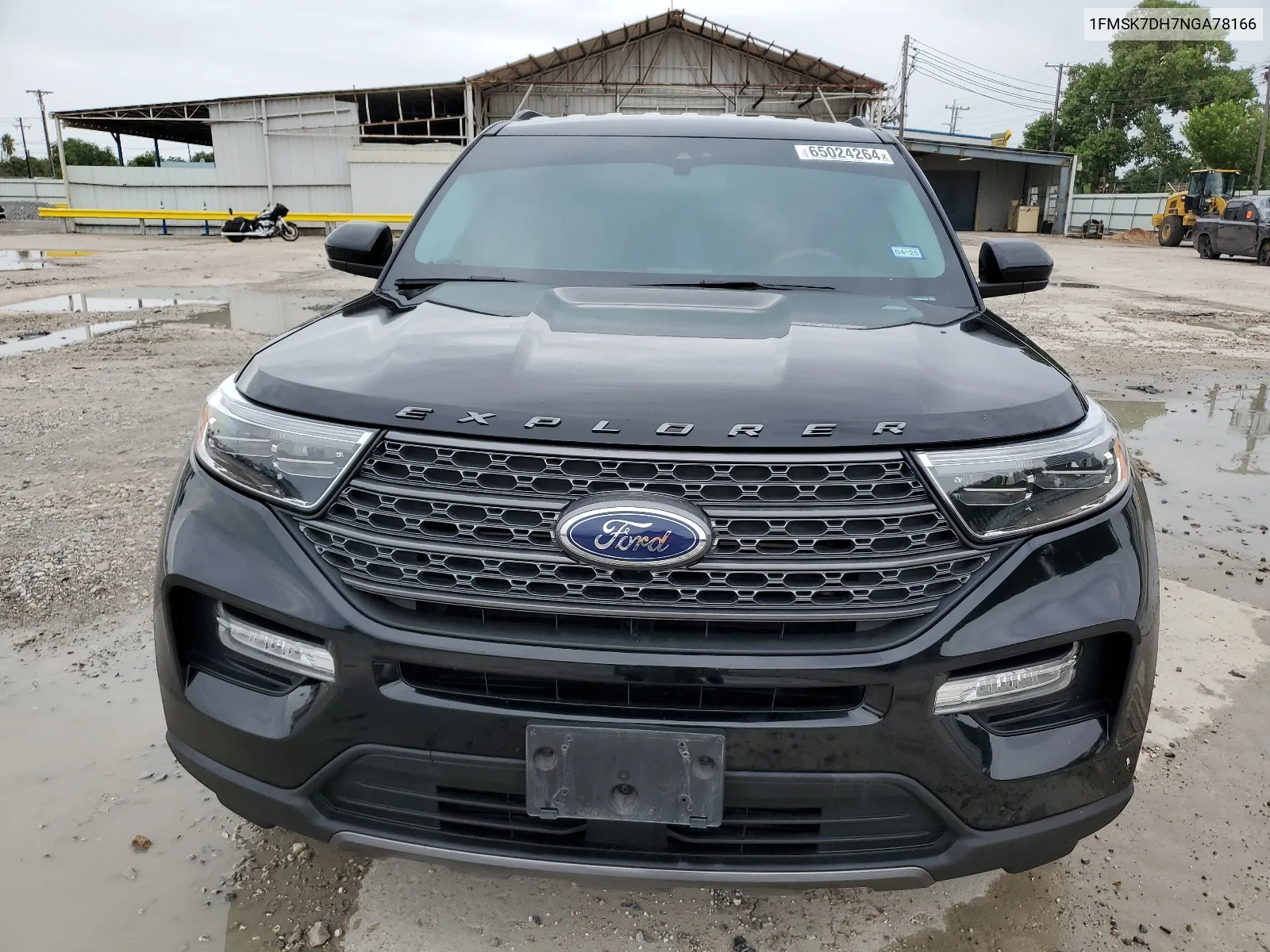 2022 Ford Explorer Xlt VIN: 1FMSK7DH7NGA78166 Lot: 65024264