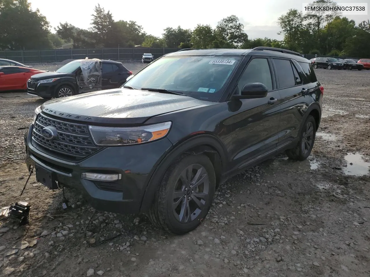 1FMSK8DH6NGC37538 2022 Ford Explorer Xlt